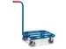 Plateau À Timon Force 250Kg Plateau Tube D'acier Lxl 605X500Mm 4Roule