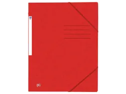 Elastomap Oxford Top File+ A4 rood karton
