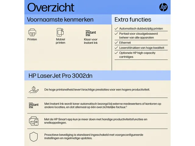 Printer laser HP LaserJet 3002dn