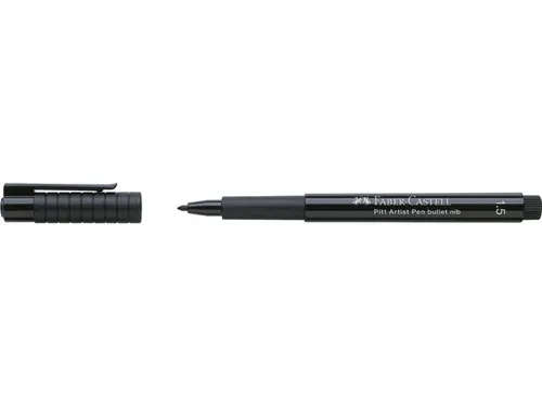 Tekenstift Faber-Castell Pitt Artist Pen 1,5 zwart