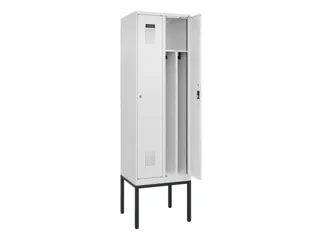 locker voor scheiding van kleding,HxBxD 2120x600x500mm,2vak - 1