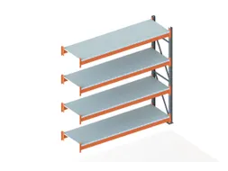 Breedvakstelling Aanbouwveld 2700x2700x800mm 4 Stalen Legborden