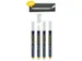 Krijtstift Securit SMA-100 rond wit 1-2mm blister à 4 stuks