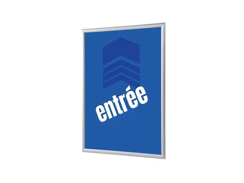 Kliklijst A1 complete set met print "ENTRÉE" Blauw