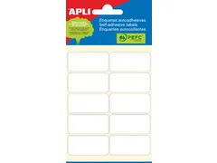 Apli Etiket 19x40mm Wit