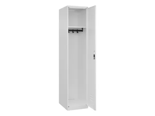 locker,HxBxD 1850x400x500mm,1vak,vak B 400mm,cil.-slot,staand op vloer