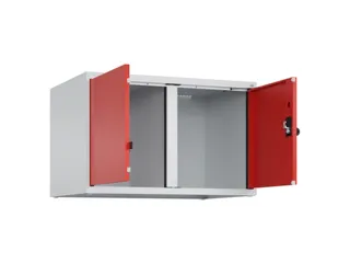 opzetkast,v. locker voor scheiding van kleding,2vak.,vak B 400mm - 1