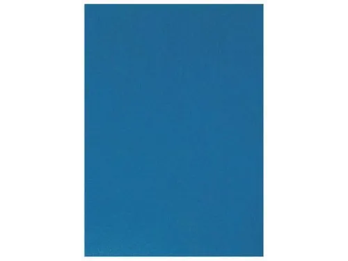 Dekblad A4 Blauw Lederlook 250 Grams Pak 100 Stuks