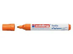 Viltstift edding 4500 textiel rond oranje 2-3mm