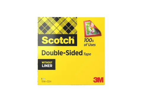 Plakband Scotch Magic 665 19mmx33m dubbelzijdig