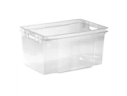 Crownest Opbergbox 50 Liter Transparant