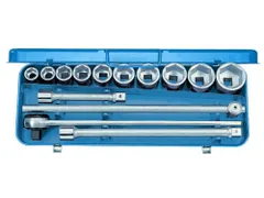 GEDORE 32 EMU-2 Jeu de clés à douilles 3/4 14pièces 6pans 22-50mm