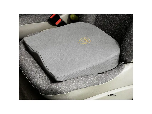 Anatomisch wig Zitkussen grijs