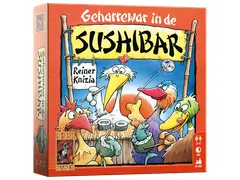 999Games Geharrewar in de Sushibar Dobbelspel 8+