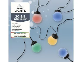 Partylight Lumineo led outdoor 20 bollen 950cm assorti - 2
