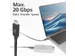 Kabel ACT USB-C 4.0 20Gbps Thunderbolt 3 2m