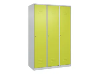 locker voor scheiding van kleding,HxBxD 1850x1200x500mm,3vak - 1