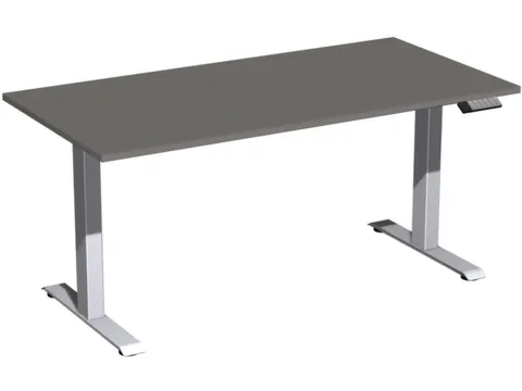 Bureau à hauteur réglable élec. HxlxP 630-1280x1600x800mm