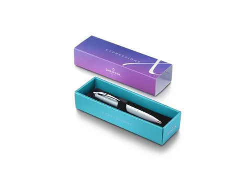 Balpen Sheaffer 100 9376 Expressions pearlised gradient chrome trims