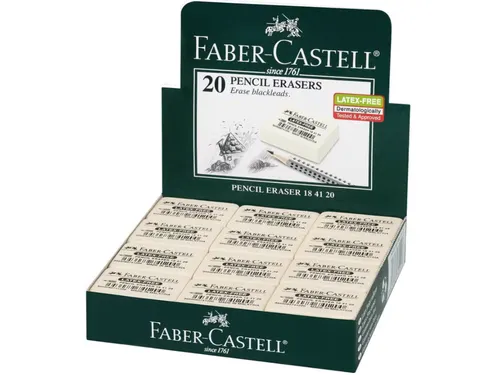 Gum Faber Castell 7041 40x27x13mm wit