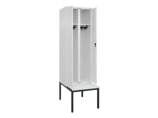 locker voor scheiding van kleding,HxBxD 2120x600x815mm,2vak - 2