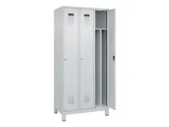 locker voor scheiding van kleding,HxBxD 1950x900x500mm,3vak