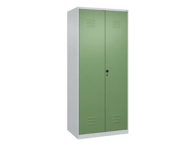 PBM-locker,HxBxD 1850x800x500mm,2vak,vak B 400mm,draaigrendel