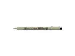 Fineliner Sakura Pigma Micron 04 0.4mm zwart