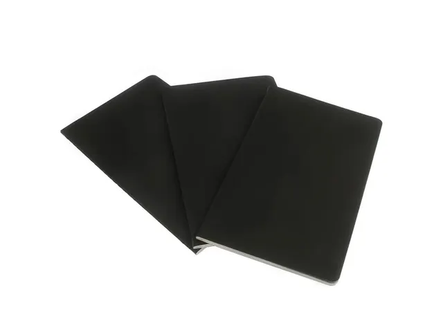 Schrift Moleskine Lijn Large Zwart 130x210mm