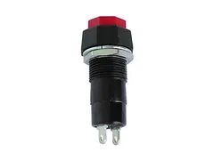 R18-24A Drukschakelaar Off-On Rood 3A/125V