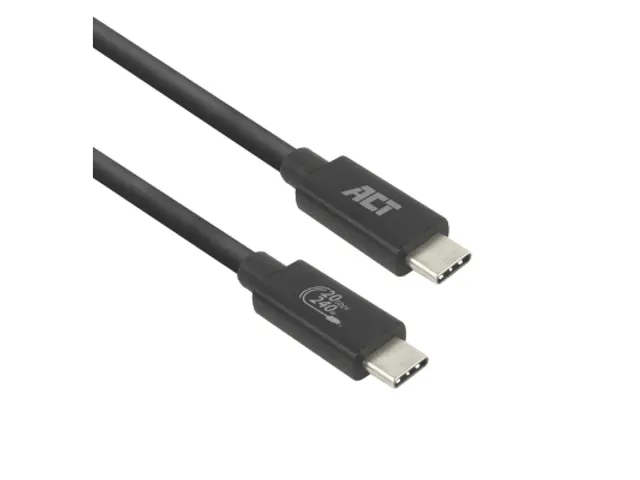 Câble ACT USB-C 4.0 20Gbps Thunderbolt3 2m