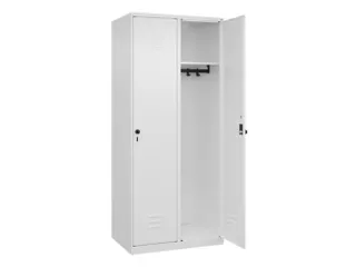 locker,HxBxD 1850x800x500mm,2vak,vak B 400mm,draaigrendel - 1