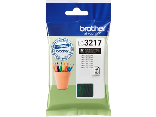 Inktcartridge Brother LC-3217BK zwart