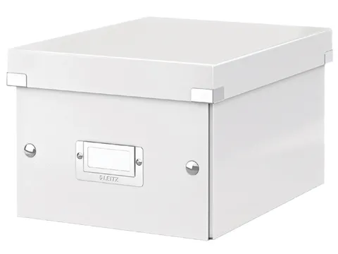 Opbergbox Click & Store 220x160x282mm Wit 84% gerecycled karton