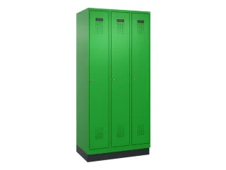 locker,HxBxD 1950x900x500mm,3vak,vak B 300mm,cil.-slot,sokkel - 3