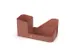 ODTRI bureauorganizer metaal terracotta