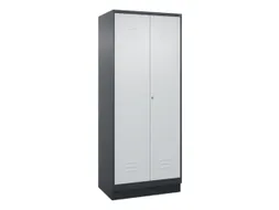 locker voor scheiding van kleding,HxBxD 1950x800x500mm,2vak
