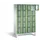 Lockerkast 1850x1190x500mm 4x5 vakken Cilinderslot Poten, RAL6011