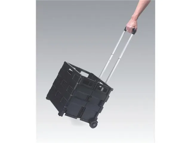 Opvouwbaar krat Seco Zwart tot 35kg