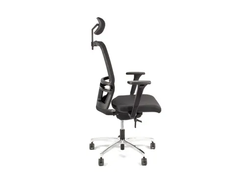 Bureaustoel EN1335 Linea Omnia 01/PT zwart/zwart met 3D armleuning