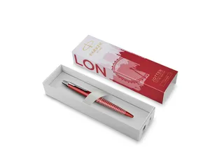 Balpen Parker Jotter Londen CT Medium rood - 3