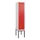 Z-garderobekast,HxBxD 2120x400x500mm,vak B 200/400mm,cil.-slot