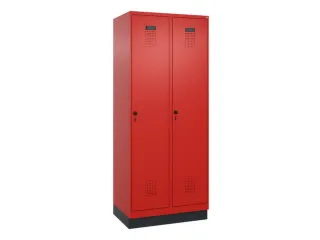 locker,HxBxD 1950x800x500mm,2vak,vak B 400mm,draaigrendel,sokkel - 3