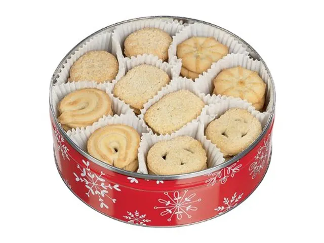 Hamlet Kerst koekblik met Danish Cookies 400 g Assorti
