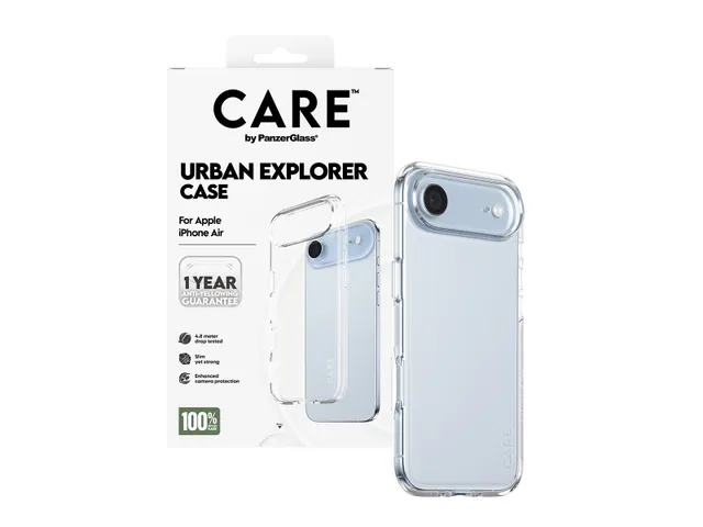 PanzerGlass CARE by Urban Explorer Case Transparent iPhone Air,