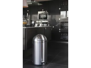 Pedaalemmer Kickcan 33 Liter, EKO Mat RVS - 3