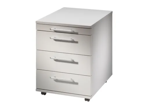 Ladenblok 590x430x580mm Pennenlade 3laden Lichtgrijs Beugelgreep