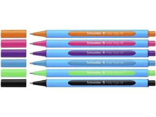 Balpen Schneider Slider Edge extra breed assorti etui à 6 stuks - 2