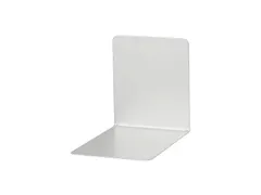 Boekensteunen Metaal Zilver 14x12x14cm 2 Stuks