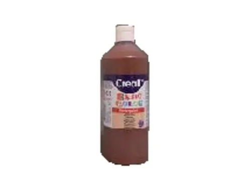 Plakkaatverf Creall basic donkerbruin 500ml
